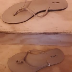 Express dress sandals (Size 8) Beige